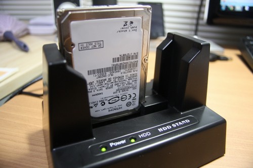 2.5インチを差し込んだ場合